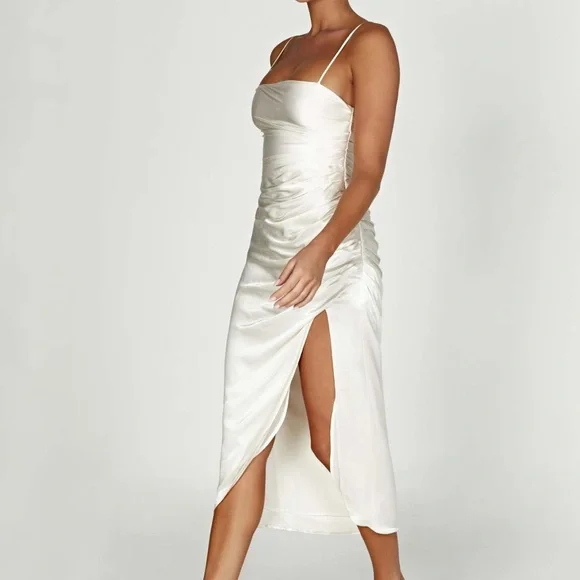 white christmas dresses Adore You Print Claudette Maxi Dress – Lilac and Mila main image 0